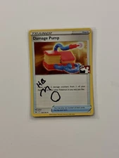 SWIRL Cosmos Holo Bleed Damage Pump 156/196 Pokemon Prize Pack NM FAST SHIP M