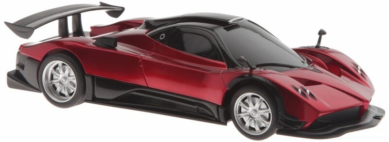 Voiture de course télécommandée Pagani Zonda R Mondo Motors à échelle 1/24 noire