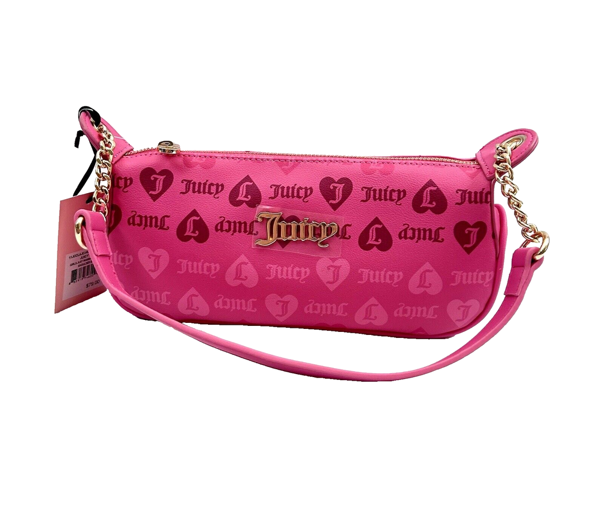 Juicy Couture Juicy Pink Girls Just Wanna Have Fun Shoulder Juicy Couture Juicy Pink Girls Just Wanna Have Fun Shoulder