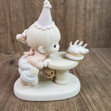 Precious Moments Figurine 524298 May Your Every Wish Come True 1992 Birthday