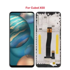 6.67" For Cubot X50 LCD Display Touch Screen Digitizer Assembly with Frame