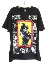 Bob Marley The Wailers Kaya Live Tour Black T shirt