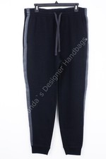 NWT Abercrombie Fitch Mens S Sweatpants Drawstring Black