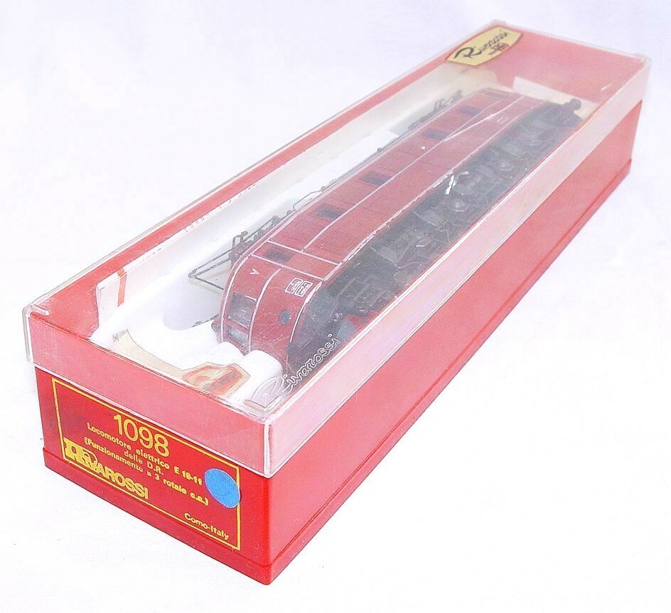 Rivarossi HO Marklin AC Deutsche Reichsbahn DR E19 Red WWII LOCOMOTIVE MIB`80!