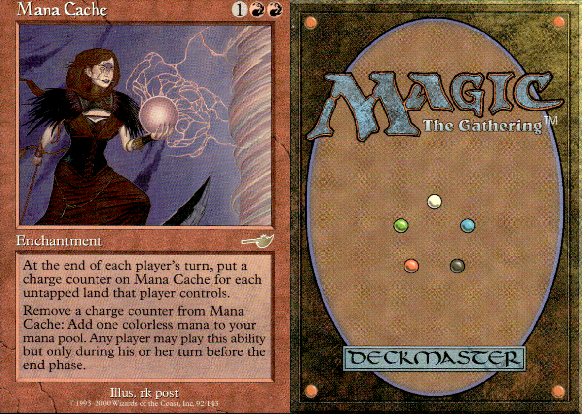Magic the Gathering -MTG- Mana Cache