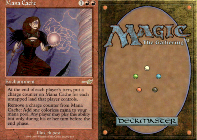 Magic the Gathering -MTG- Mana Cache