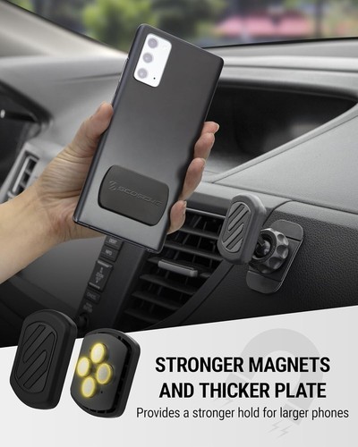 Scosche MXDM Magnetic Phone Holder for Car, Dashboard Cell Phone Holder with Ext - Bild 6 von 9