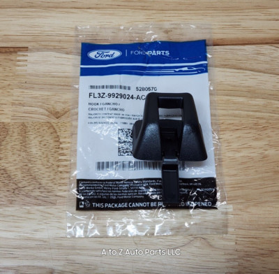 NEW 2015-2020 Ford F150,F250 S/Duty BLACK HeadLiner Coat Hanger / Hook CLIP,OEM