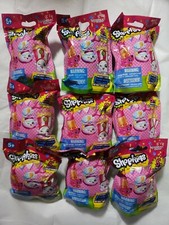 Lot of 9 Shopkins Plush Hanger Surprise Pack Great For Backpacks  NEW