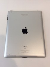 Back Housing Cover for Apple iPad 2 A1395 16/32 GB - Black/Silver w/Battery