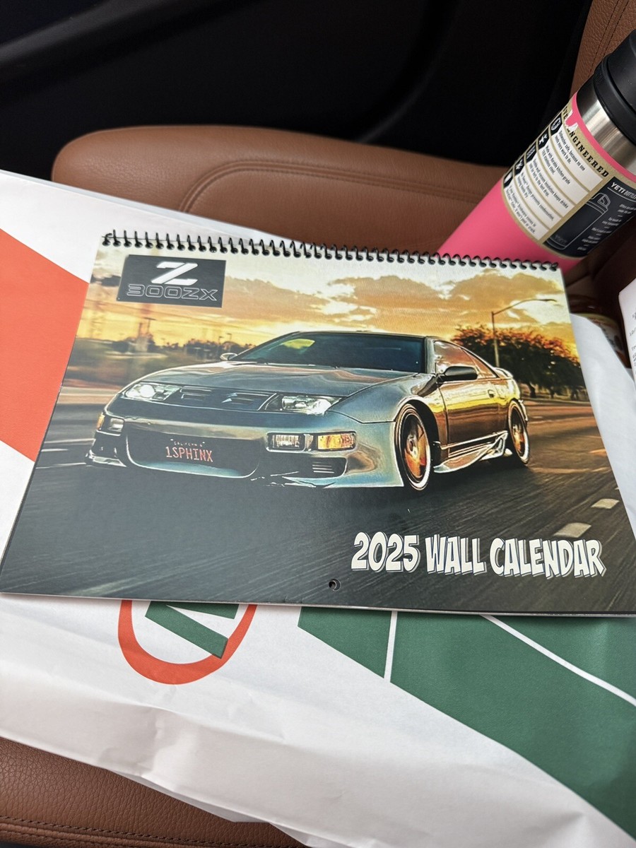  Manカレンダー 2025 Nissan 300ZX Z32 Wall Calendar | eBay