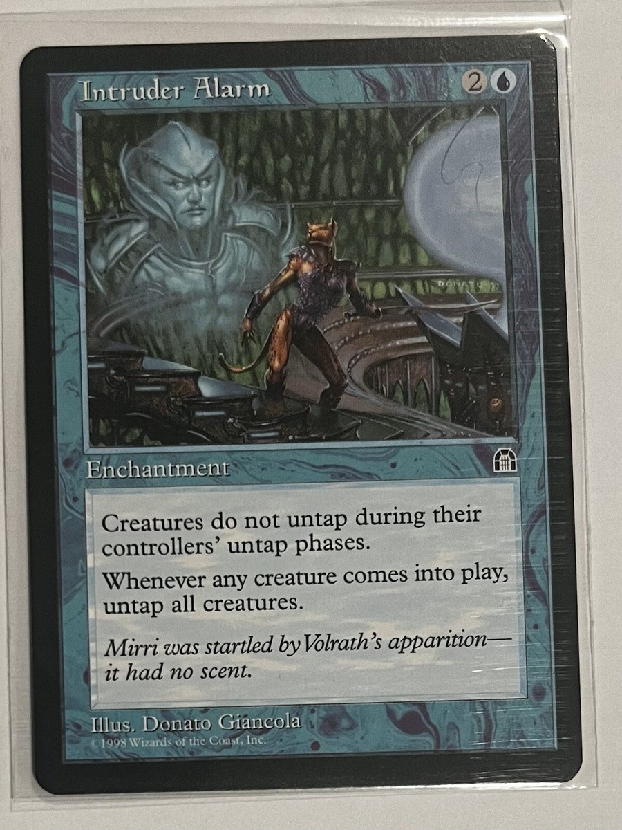 mtg cards like intruder alarm Intruder Alarm (showcase)