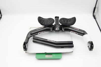 NOS Oval A921 Jetstream Carbon Aerobars 26.0x400mm w/ 90mm SCCS TT