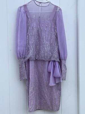 bernadette purple dress Bernadette Winnie Midi Dress