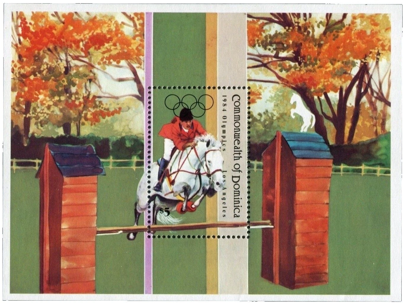 Dominican Sports Postal Stamps