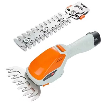 Tagliasiepi A Batteria WORKPROX 20V 2-in-1: Forbici Elettriche Con 2 Lame Intercambiabili, Batteria 2Ah Con PowerBank USB-C, Per Rami Fino A 8mm