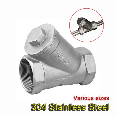 BSP Filter Female Y Strainer Stainless Steel Mesh for Air & Water Various Sizes