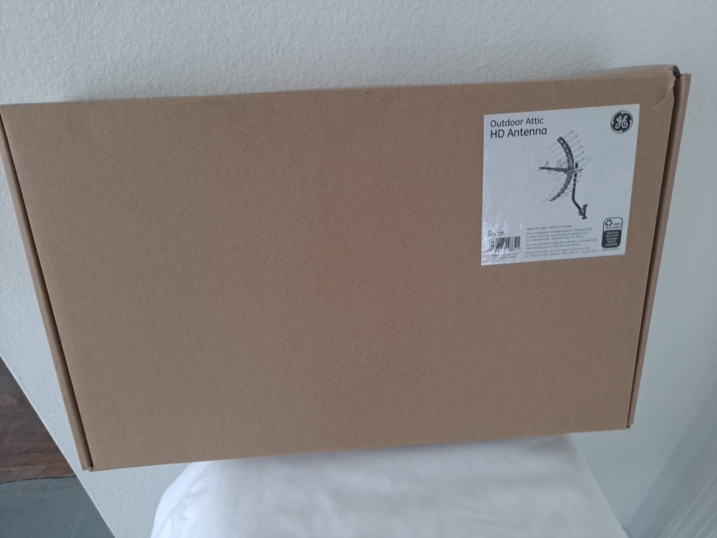 GE Outdoor Attic HD Digital TV Antenna, Long Range TV Antenna Smart TV