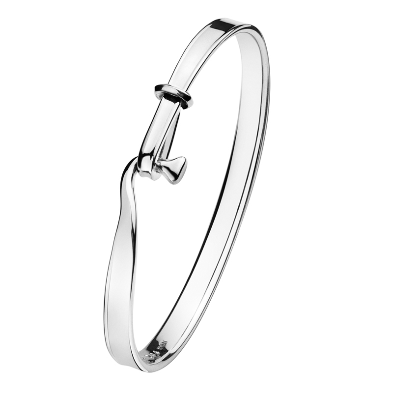 アクセサリー   TORUN 204 DENMARK 925S Georg Jensen Sterling Silver Bangle #204 -Torun | eBay