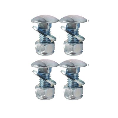Carriage Bolts Nuts Kit 4 Pack 5/16-18x5/8 inch 784-5581A-0637 Shave Bar