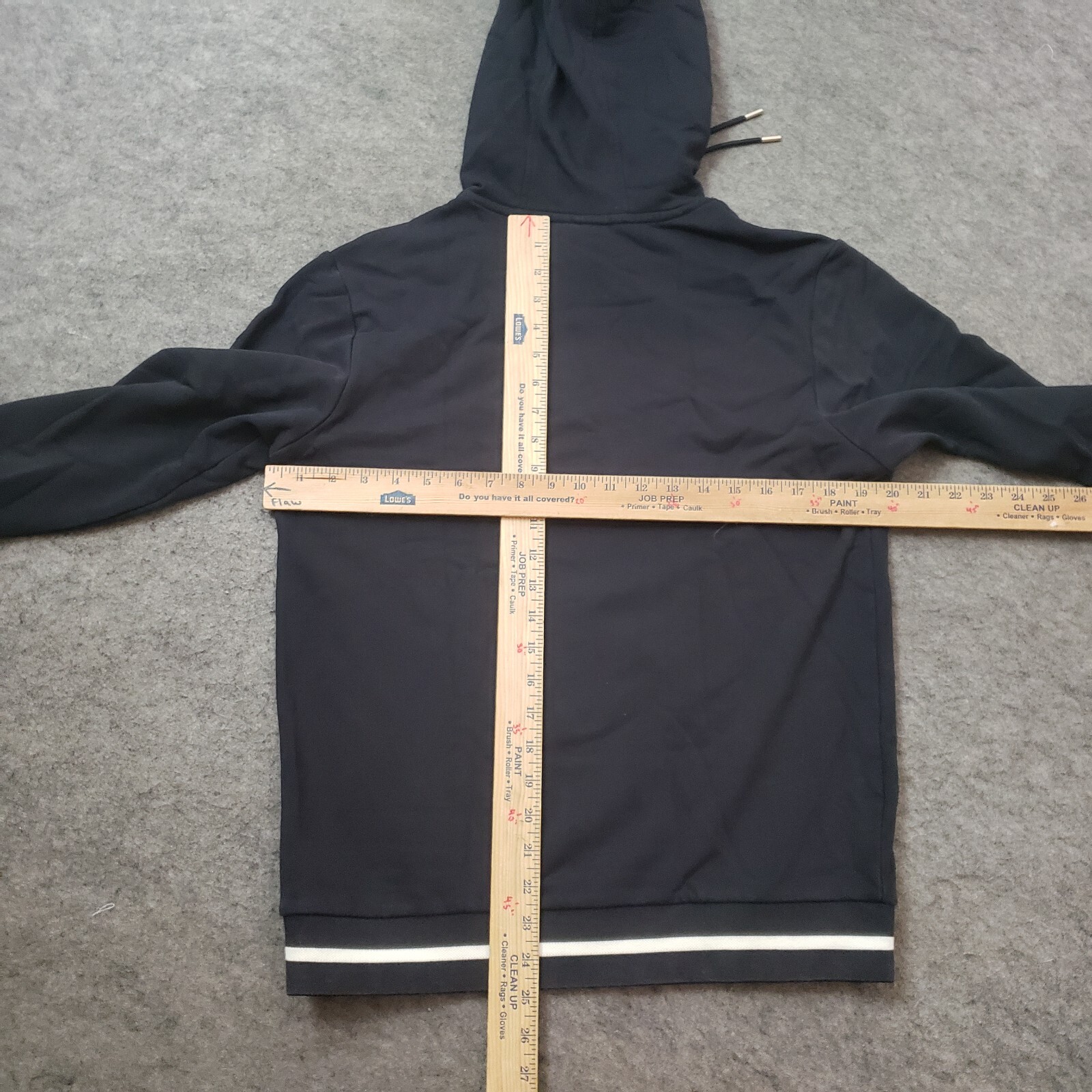 Maglione Fila donna L grande nero felpa con cappuccio manica lunga pullover calcio logo donna