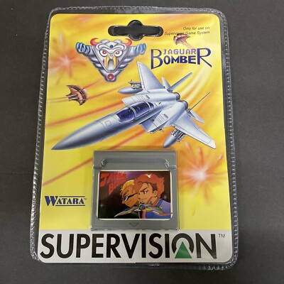 VINTAGE WATARA SUPERVISION JAGUAR BOMBER VIDEO GAME NEW NOS #2123