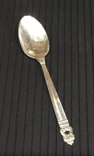 THREE(3) ROYAL DANISH INTERNATIONAL STERLING SILVER 6 1/4”L TEASPOONS NO MONO