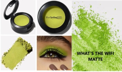 MAC WHAT'S THE WIFI MATTE Eye Shadow Full Size 0.05 OZ NIB 1.5 GR Striking Shado