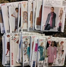 U-CHOOSE from Huge Lot of 24 UNCUT McCALL'S SEWING PATTERNS
