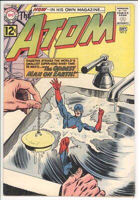 THE ATOM  2  VG/FN/5.0  -  Solid Mid-Grade from 1962!