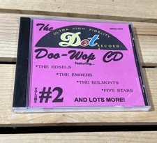 VARIOUS ARTISTS - "DOT RECORDS DOO-WOP" CD Embers Belmonts  Vol 2 - 26 Tracks 