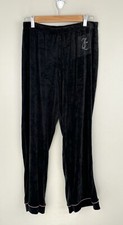 Juicy Couture Velour Pants Sz L Studded Black