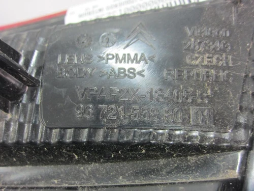 9672155880 Piloto Trasero Izquierdo Interior para CITROEN C4 BERLINA 20 1323247 - Imagen 3 de 10