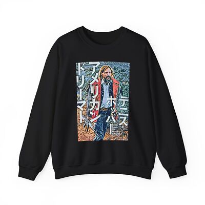 Dennis Hopper Graphic Print Long Sleeve Unisex Heavy Blend  Crewneck Sweatshirt