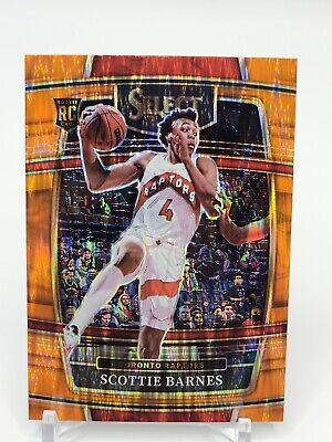 2021-22 Panini Select Scottie Barnes RC Orange Flash Prizm Concourse  Raptors | eBay