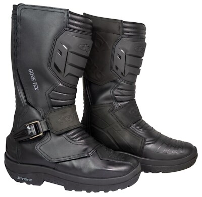Motorrad GTX Stiefel Daytona Trans Tour Man Farbe: Schwarz Gr: 43