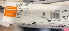 Springhill Digital Index WHITE Card Stock 110 lb 8 1/2 x 11 250 Sheets/Pack(6E)