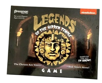 Legends of the Hidden Temple Game Nickelodeon Retro 90s TV Show Pressman*