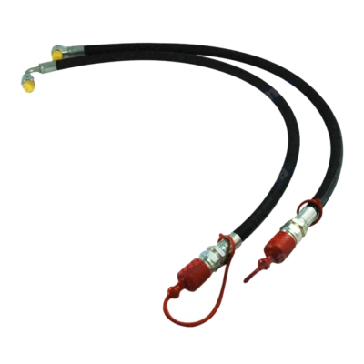 KIT TUBI PER TERZO PUNTO IDRAULICO CON FASTER PER VALVOLE 3/8 + RACCORDI TRATTOR