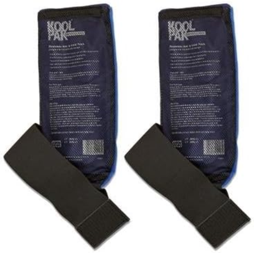 Koolpak Deluxe Reusable Hot/Cold Gel Pack with Compress Wrap for Fast