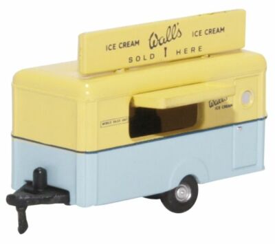 Oxford NTRAIL004 - Mobile Trailer Walls Ice Cream / Maßstab 1:148 / Spur N / T48