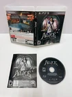 Alice Madness Returns (Sony PlayStation 3 2011) PS3 Complete CIB Excellent Disc!