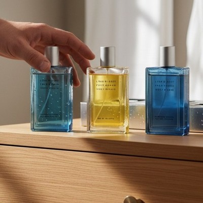 Issey Miyake L'eau D'issey Pour Homme 3 PC'S EDT, Shampoo, Deodorant 1.6 OZ each
