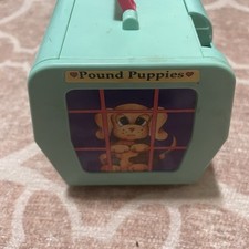 Vintage Pound Puppies Purries Playset Gym Olympics Galoob Pet Carrier 1995 Toy