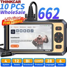 10PCS ThinkScan 662 Automotive OBD2 Scanner E...