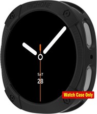 Durable Military Grade Bumper Case for Samsung Galaxy Watch 8 44mm, Rugged Desig