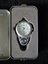 Dakota Watch Company Outdoor Clip White EL Dial, Solid Aluminum Case - DK38756