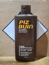 PizBuin Allergy Sun Sensitive Skin Lotion SPF50 + Tripple Resistance 200ml 49.95 per litre