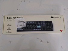 Keychron B36 2.4 GHz Wireless Bluetooth, Or USB Keyboard.  100% Full-Size.