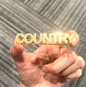Authentic Custom Three Finger Name Ring 18K Gold Plated Jewelry Hip Hop Mens Womens Gifts